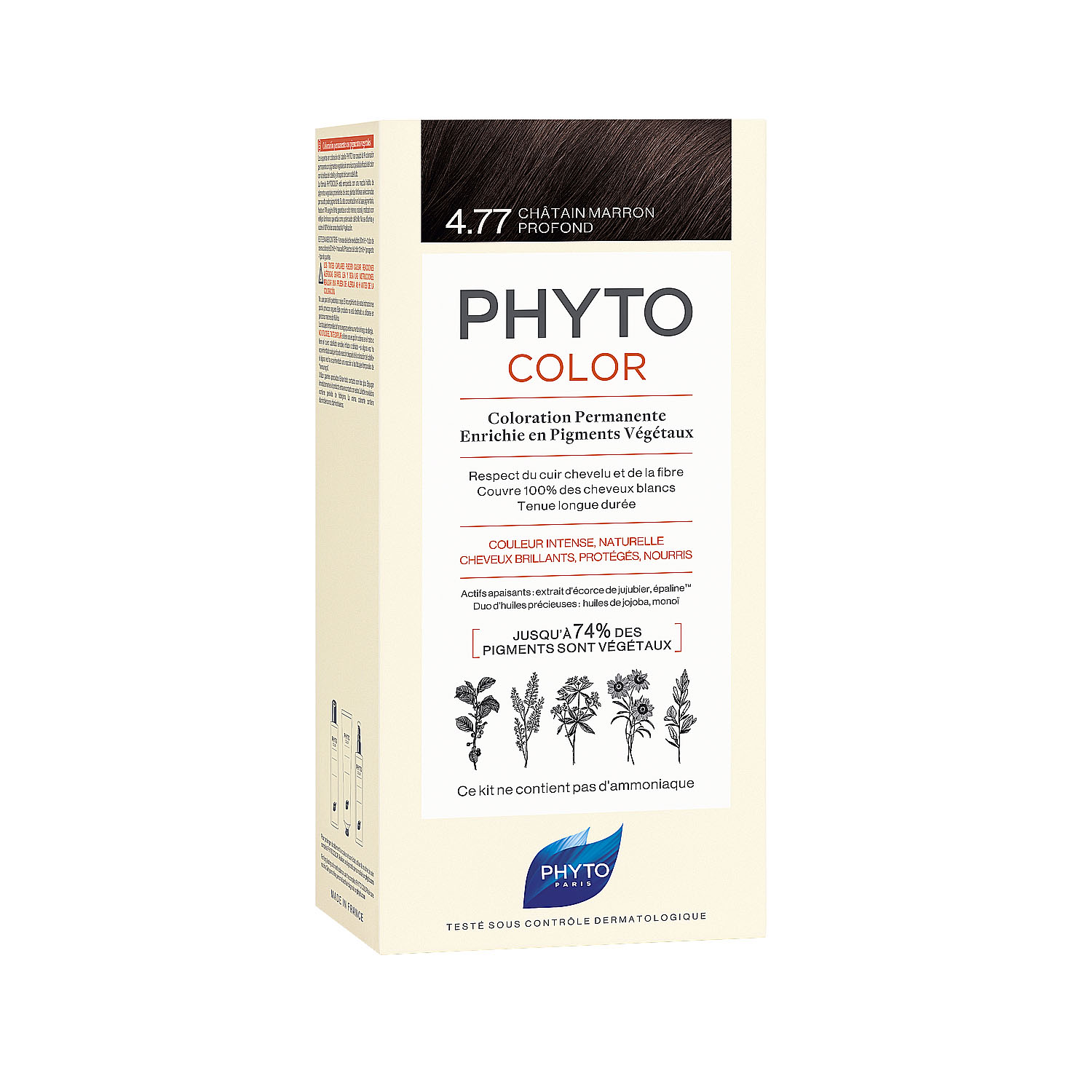 Phytosolba Phyto Hair Color краска для волос 4.77 насыщенный глубокий каштан 50 50 12мл
Phytosolba Phyto Hair Color краска для волос 4.77 насыщенный глубокий каштан 50 50 12мл