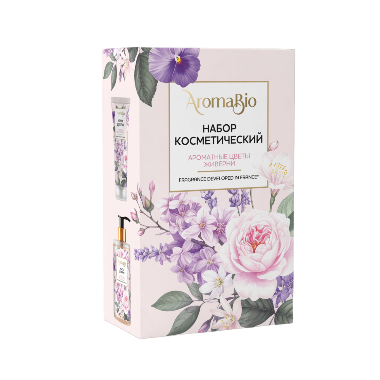 Аромабио набор мыло 290мл+крем для рук 75мл ароматные цветы Живерни
Аромабио набор мыло 290мл+крем для рук 75мл ароматные цветы Живерни