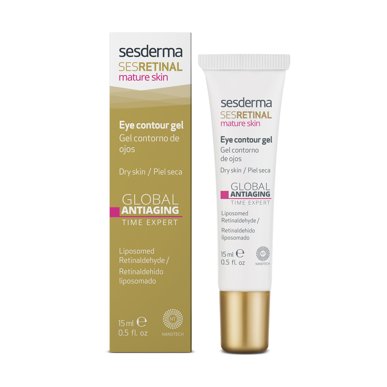 Sesderma Sesretinal mature skin крем-контур для зоны вокруг глаз омолаживающий Эксперт времени 15мл
Sesderma Sesretinal mature skin крем-контур для зоны вокруг глаз омолаживающий Эксперт времени 15мл