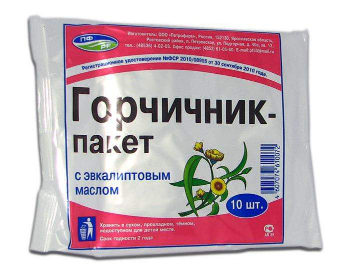 Горчичник-пакет эвкалипт №10