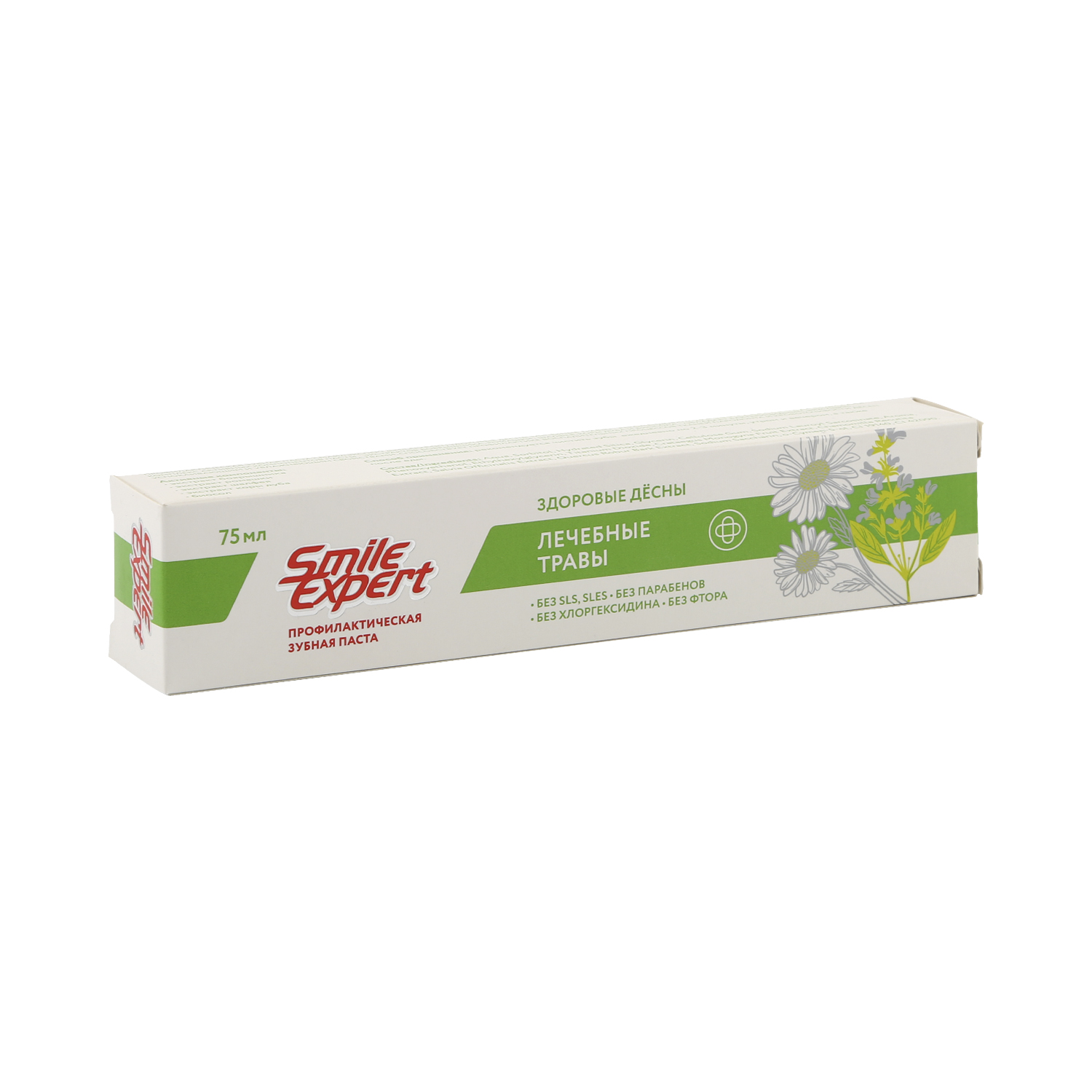 Купить Смайл Эксперт паста зубная Лечебные травы профилактическая здоровые десны 75мл, Зеленая дубрава