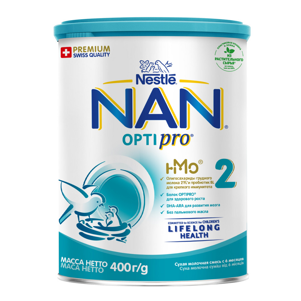 Купить Нестле смесь молочная НАН 2 Оптипро 400г, Nestle