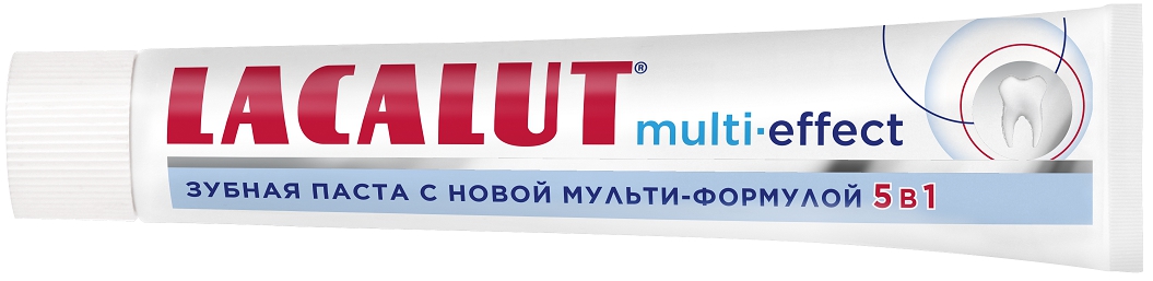 Лакалют паста зубная Мульти-эффект 75мл лакалют ополаскиватель мульти эффект multi effect 500мл