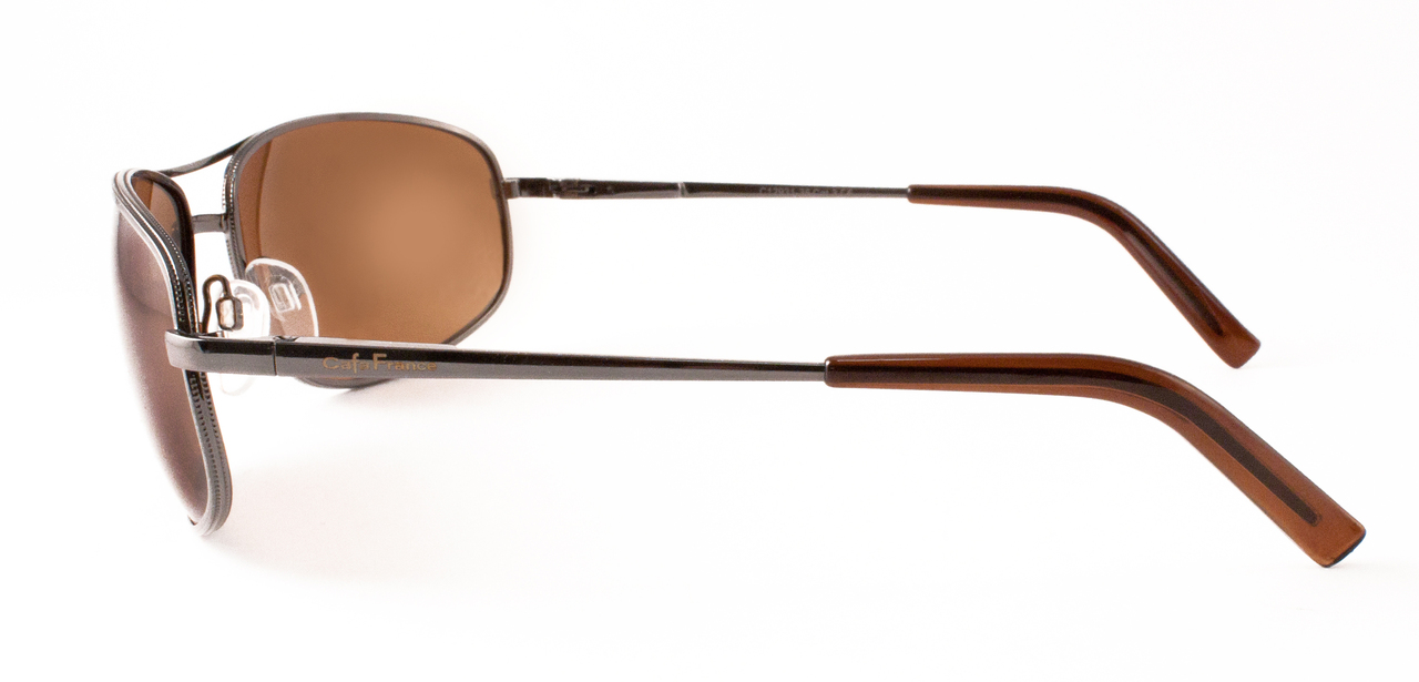 Очки поляризационные солнцезащитные муж. коричневая линза Кафа Франс C12931
