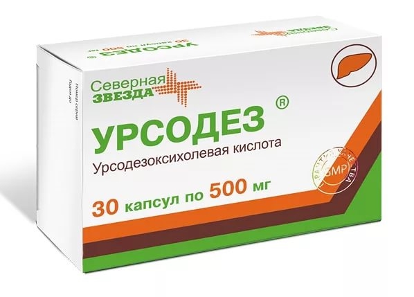 

Урсодез капс. 500мг №30