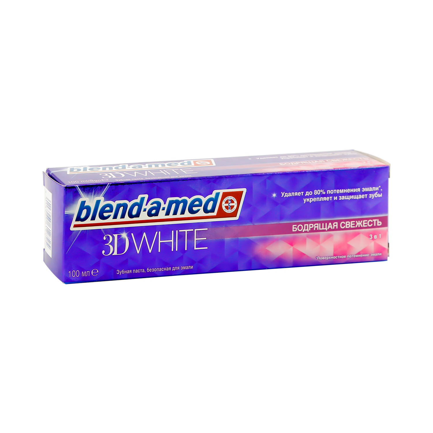 Бленд-а-Мед паста зубная 3Д Вайт Бодрящая свежесть 100мл
