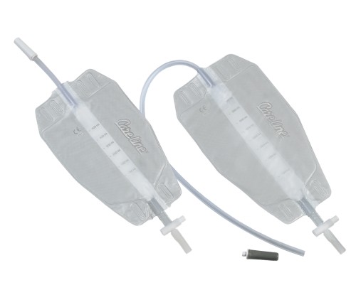 

Мочеприемник ножной 0,75л с клапаном и сливом 35см