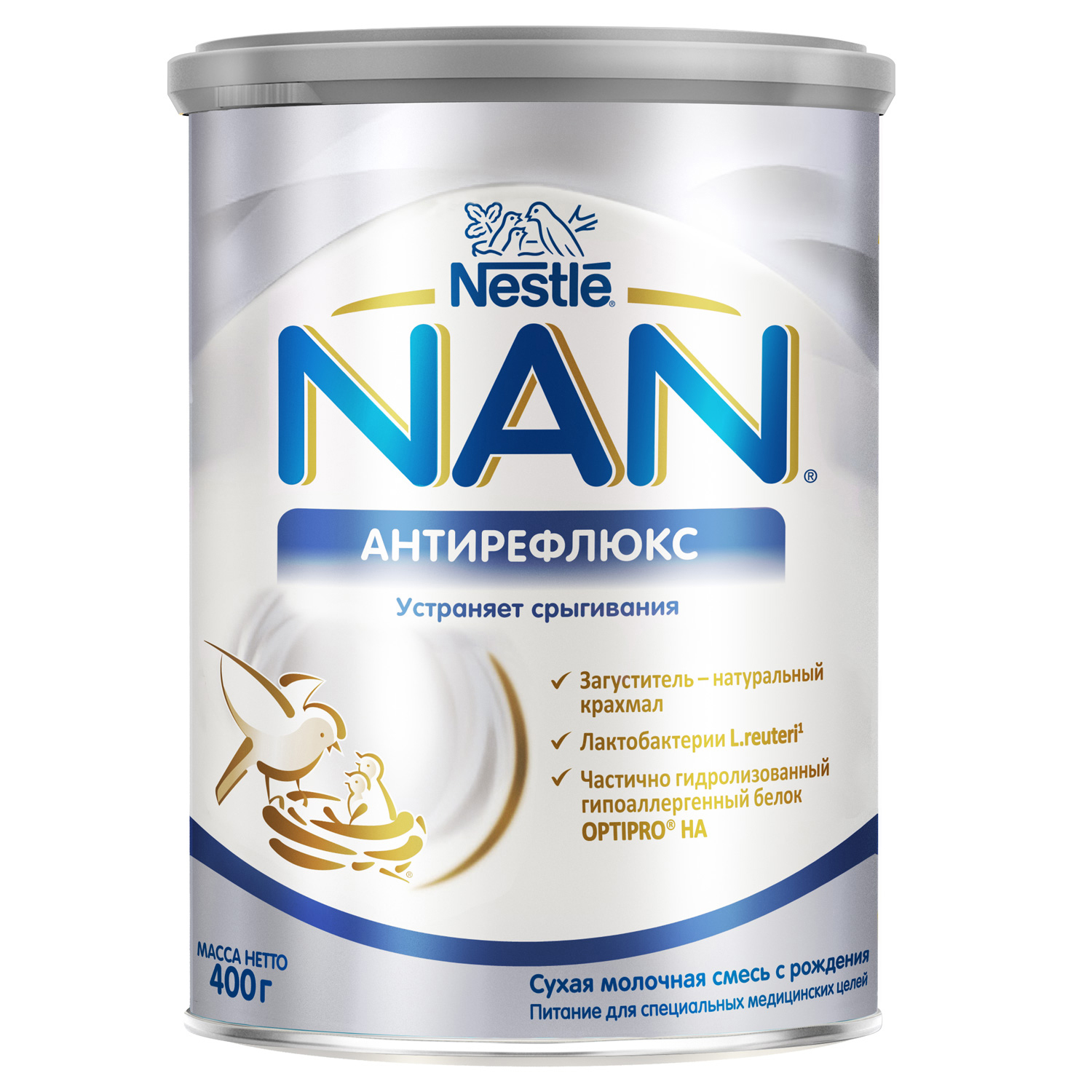 

НАН Антирефлюкс смесьсухая 400г