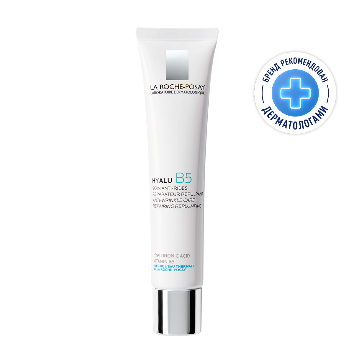 

Ля Рош-Позе Гиалу В5 Увлажняющий антивозрастной крем против морщин для лица, шеи и декольте, повышающий упругость и эластичность кожи 40мл