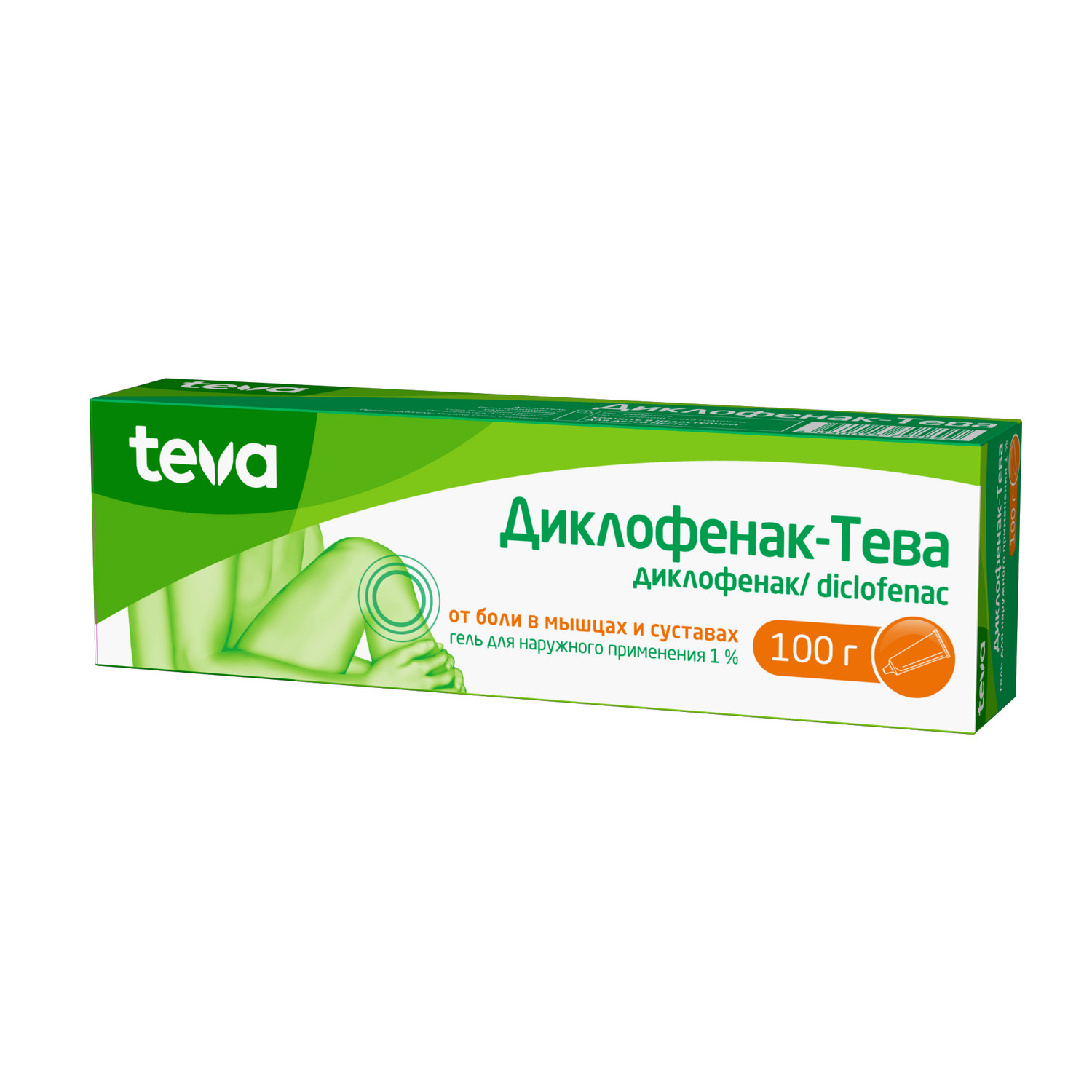 

Диклофенак-Тева гель 1% 100г