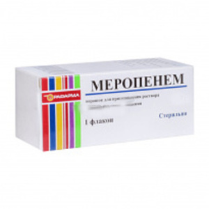 

Меропенем пор. для приг.р-ра 500мг 20мл