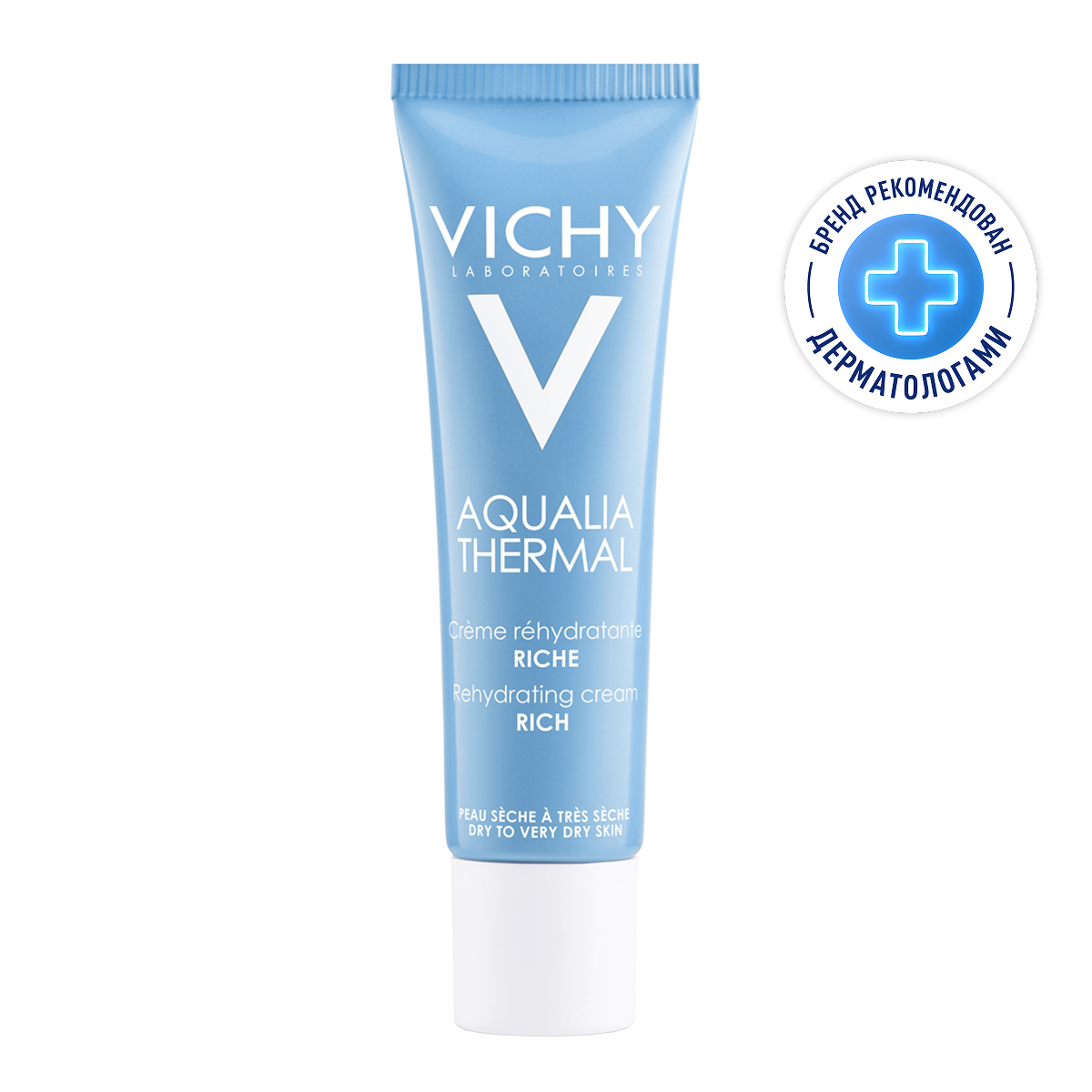 

Виши Аквалия Термаль Динамичное увлажнение крем насыщенный для сухой очень сухой кожи туба 30мл MВ061800