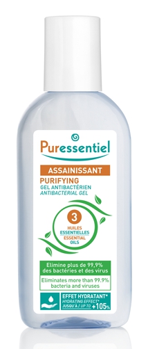Puressentiel Purifying Очищающий антибактериальный гель 3 эфирных масла 80мл