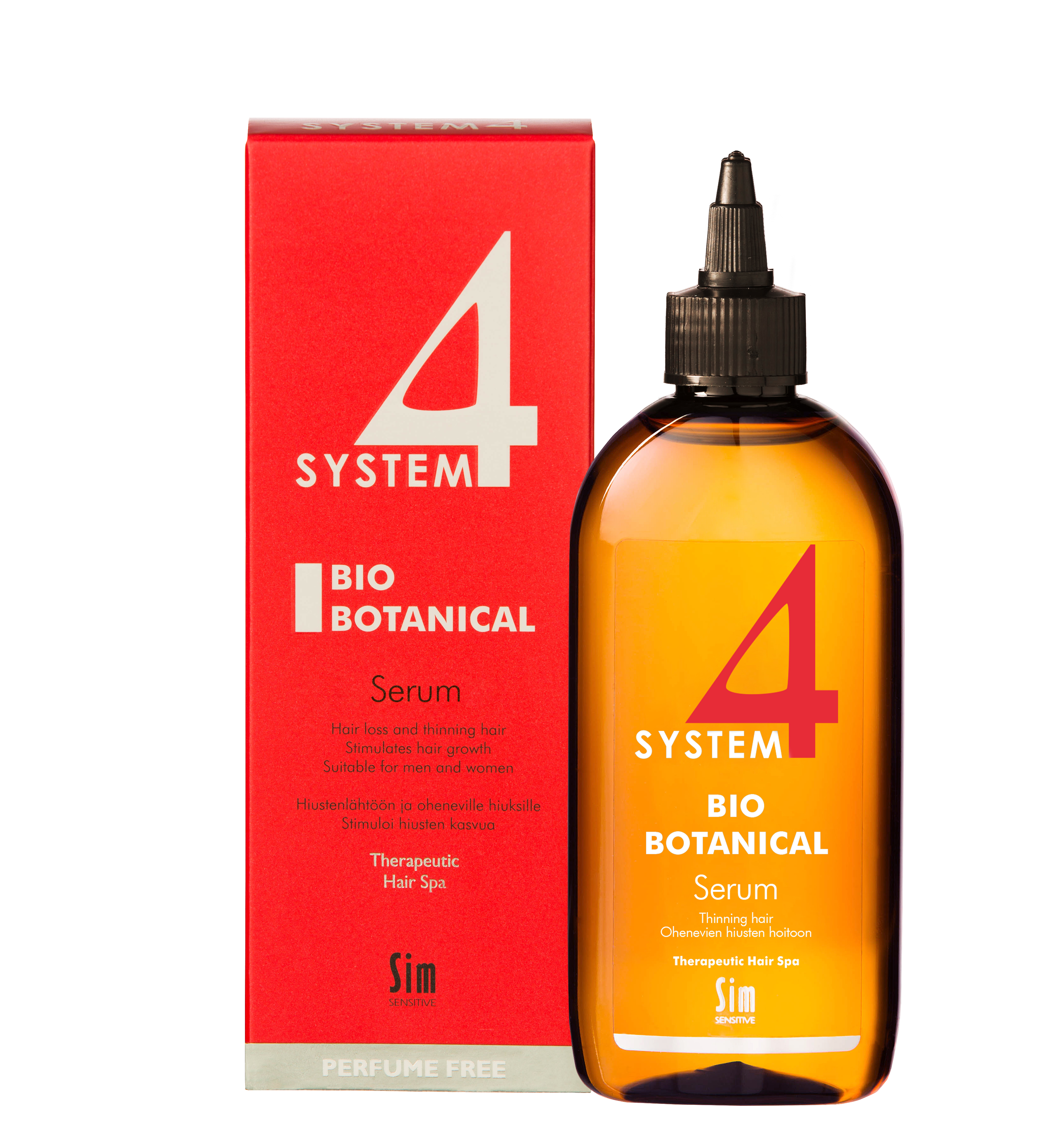 Система 4 сыворотка терапевтическая биоботаническая для роста волос 200мл