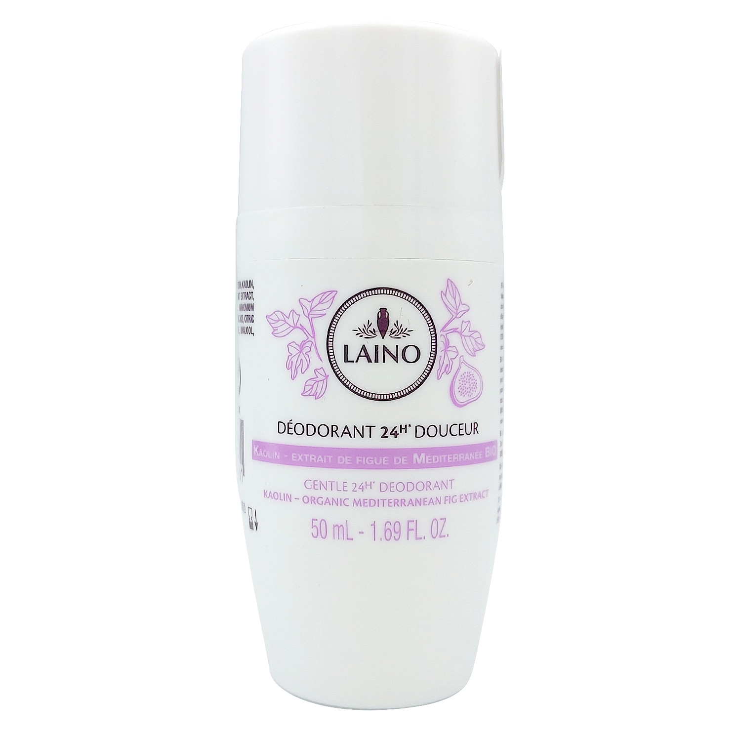Лэно дезодорант-ролик органический \Инжир\ с каолином 50мл