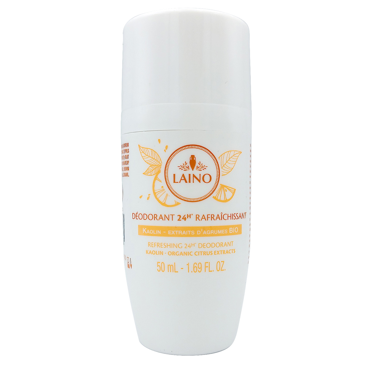 Лэно дезодорант-ролик органический \Цитрус\ с каолином 50мл