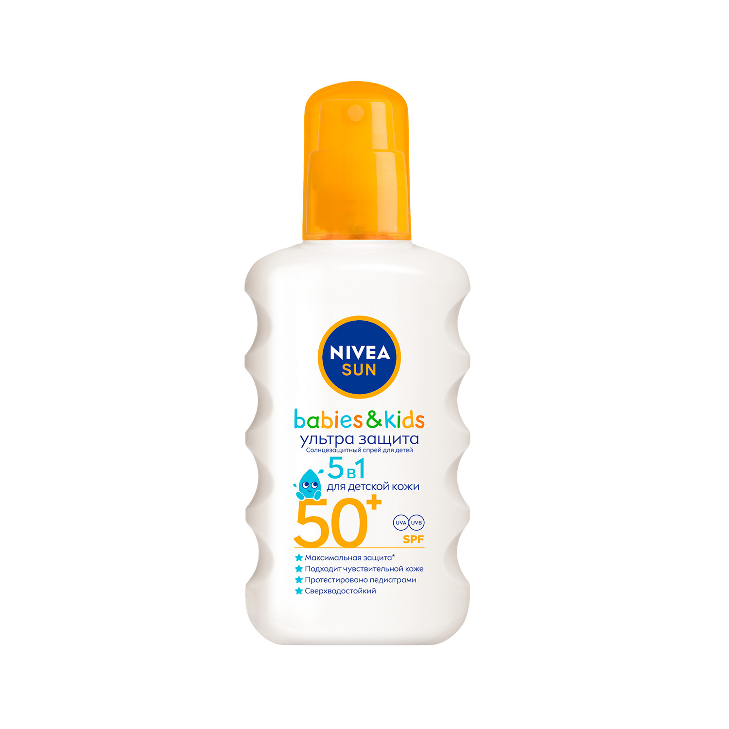 

Нивея Сан Кидс Ультра защита спрей для детей SPF 50+ 85847