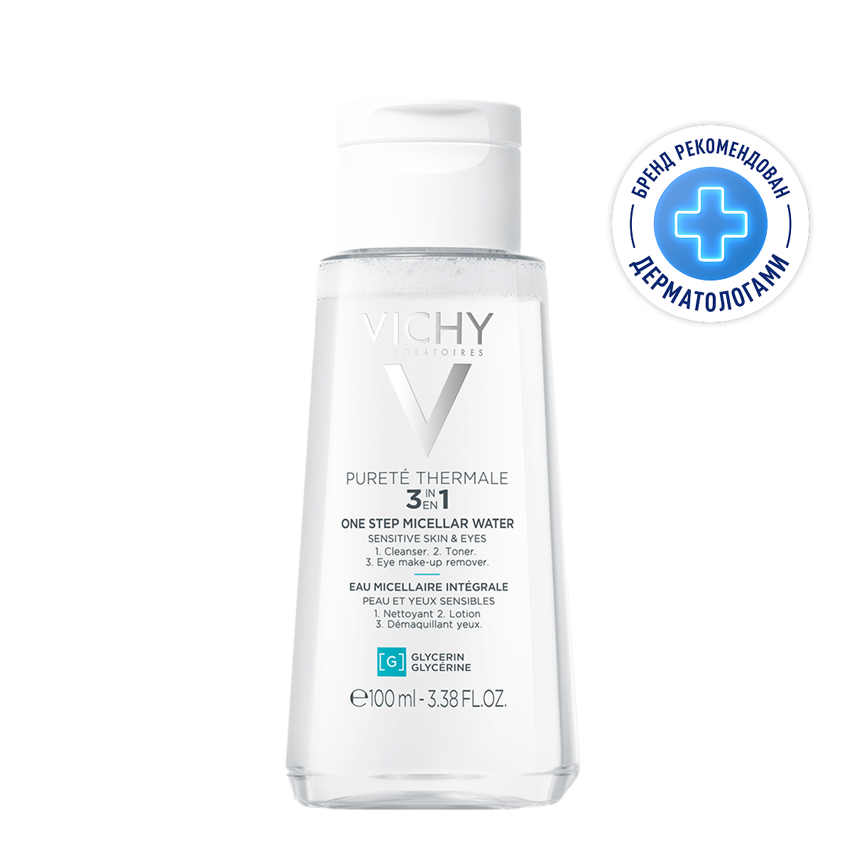 

Виши Пюрте Термаль мицеллярная вода с минералами для чувствительной кожи 100мл