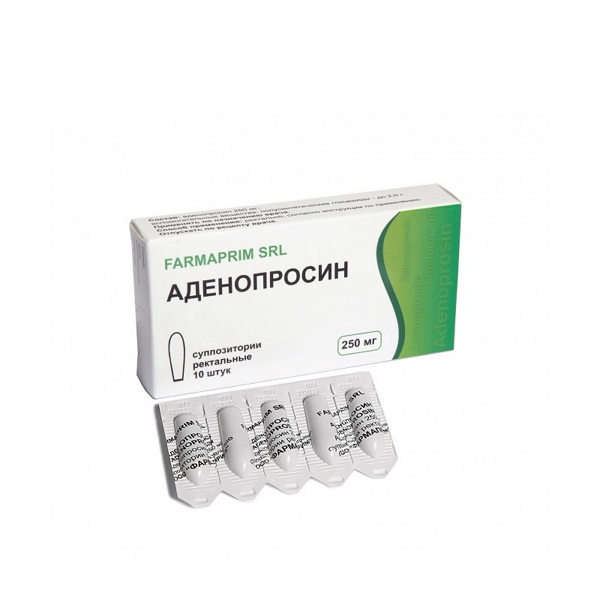 

Аденопросин супп.рект. 0,029г №10