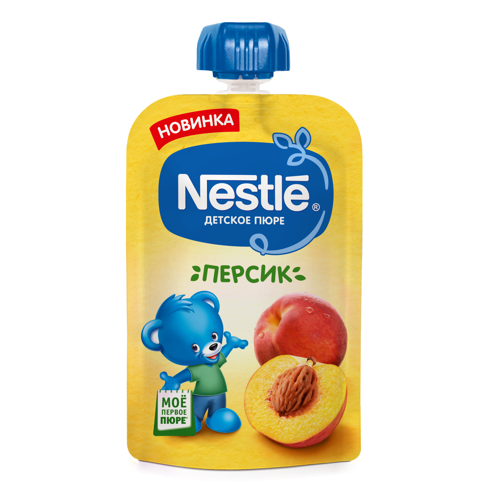

Нестле пюре персик пауч 90г