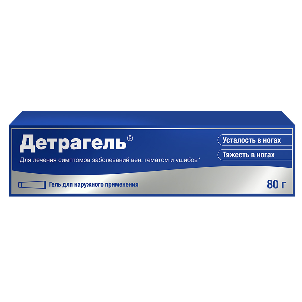 

Детрагель гель для наруж. прим. 80г
