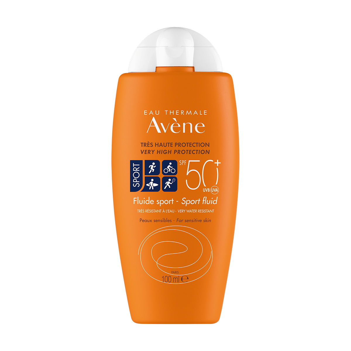 

Авен флюид спорт солнцезащитный SPF50+ 100мл