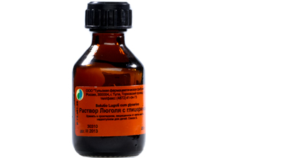 

Люголя с глицерином р-р д наруж.прим. 25г