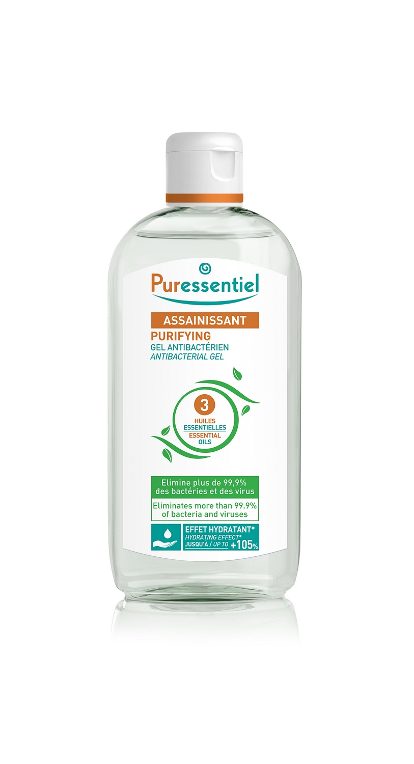 Пюресансьель гель антибактериальный очищающий 3 эфирных масла 250мл