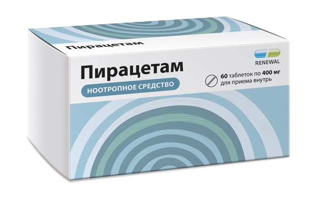 

Пирацетам таб.п/о плен. 400мг №60