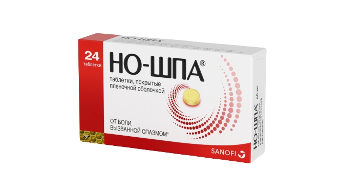 

Но-шпа таб.п/о плен. 40мг №24