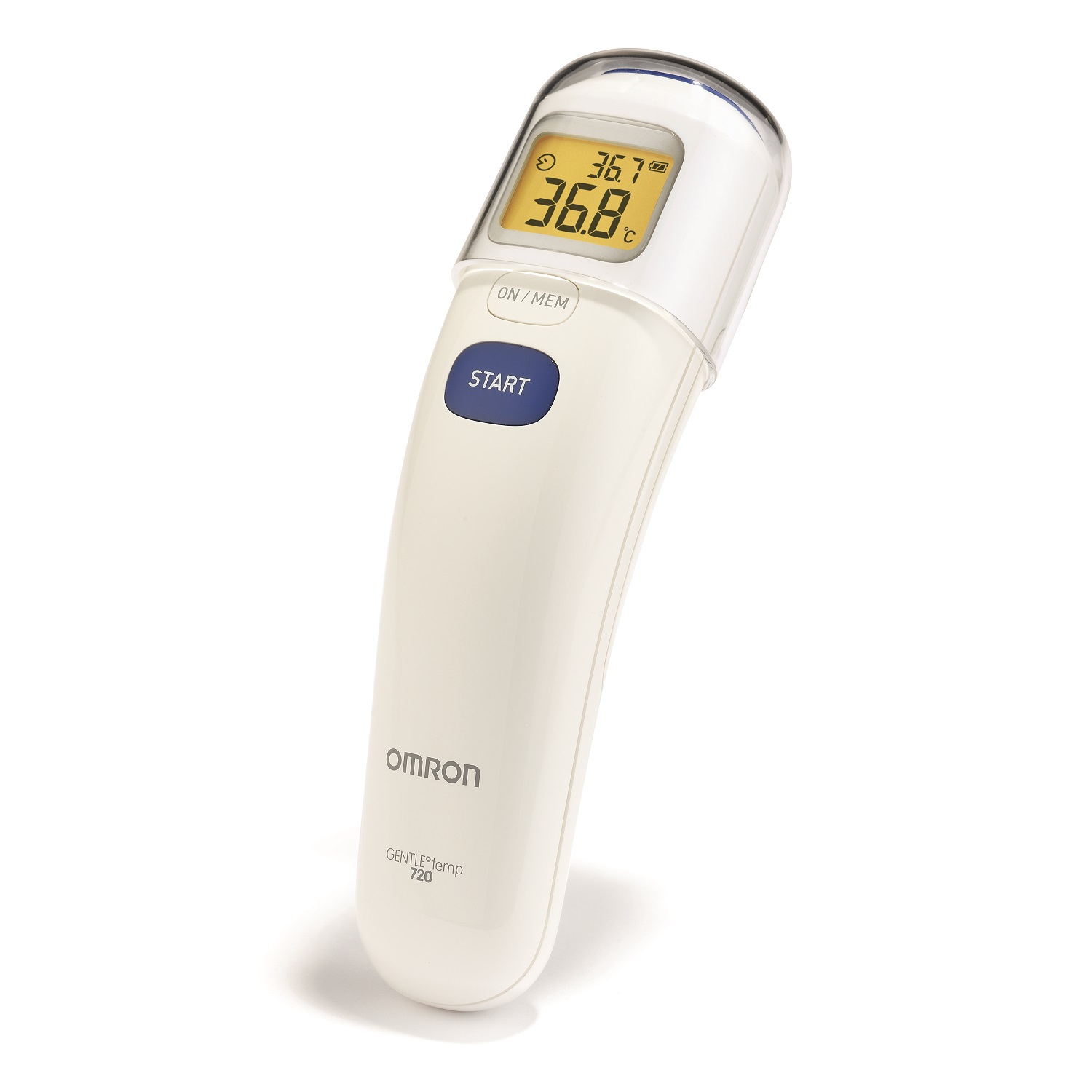Omron термометр Gentle Temp 720 MC-720-E термометр электронный omron gentle temp 720 mc 720 e инфракрасный память звуковой сигнал белый