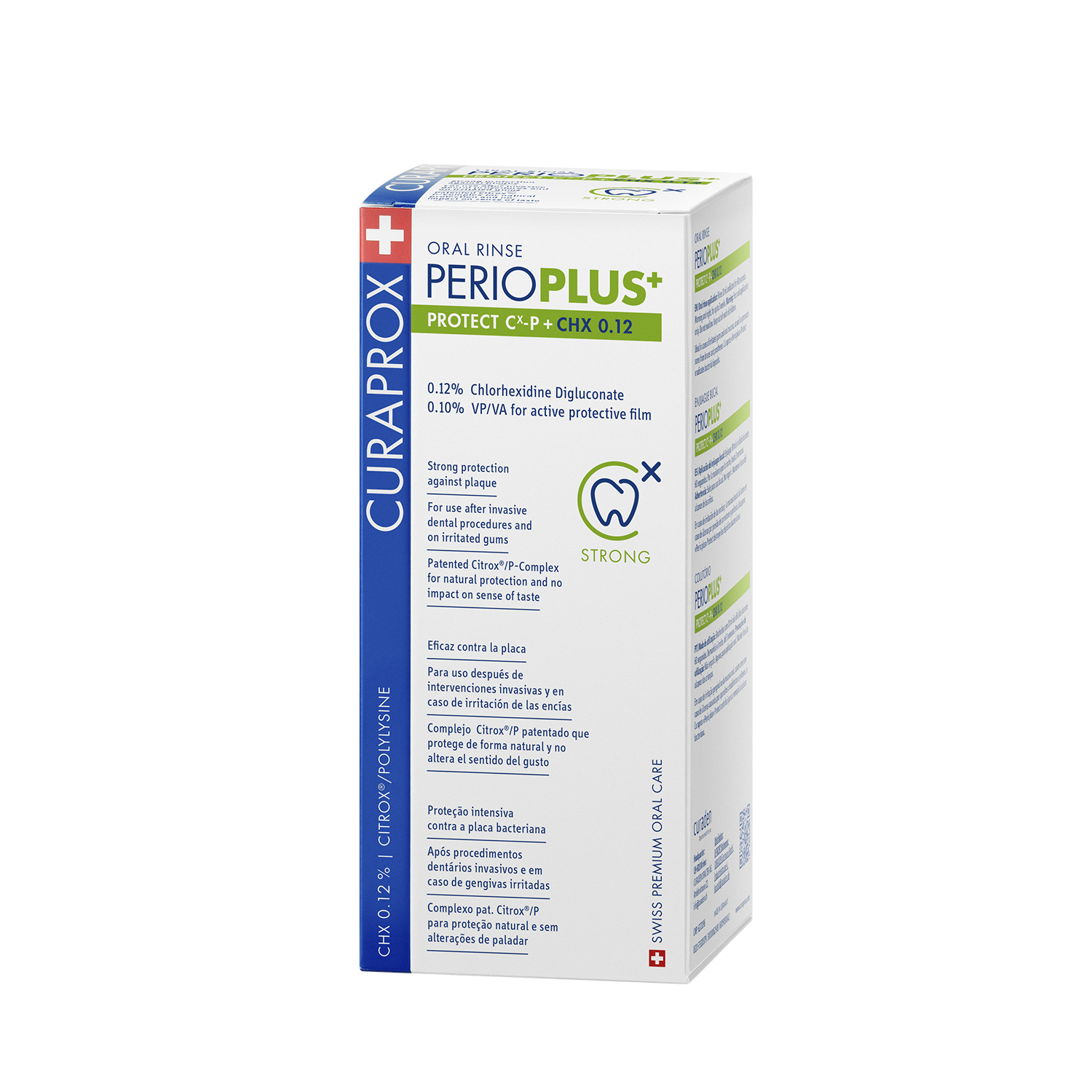 Курапрокс Перио Плюс Протекс ополаскиватель для полости рта 0,12% хлоргексидина 200мл PPР212