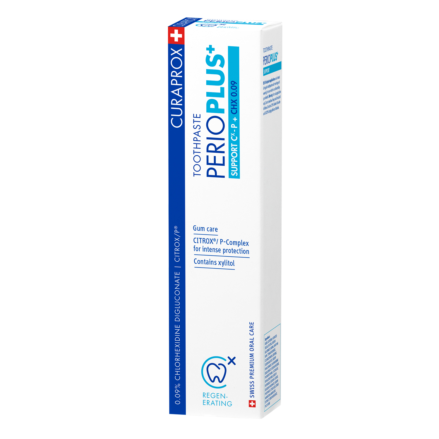 Курапрокс паста зубная Перио Плюс Суппорт 0,09% хлоргексидина 75мл PPS709