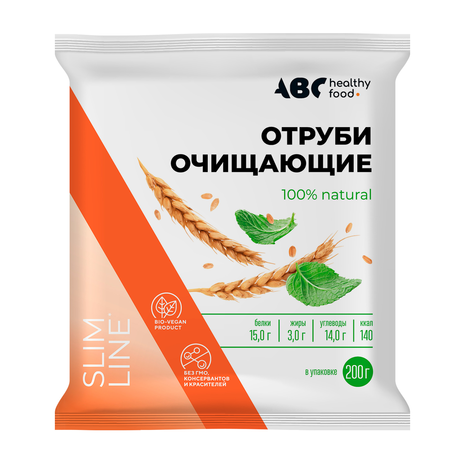 

АВС хэлси фуд отруби Сибирские очищающие 200г