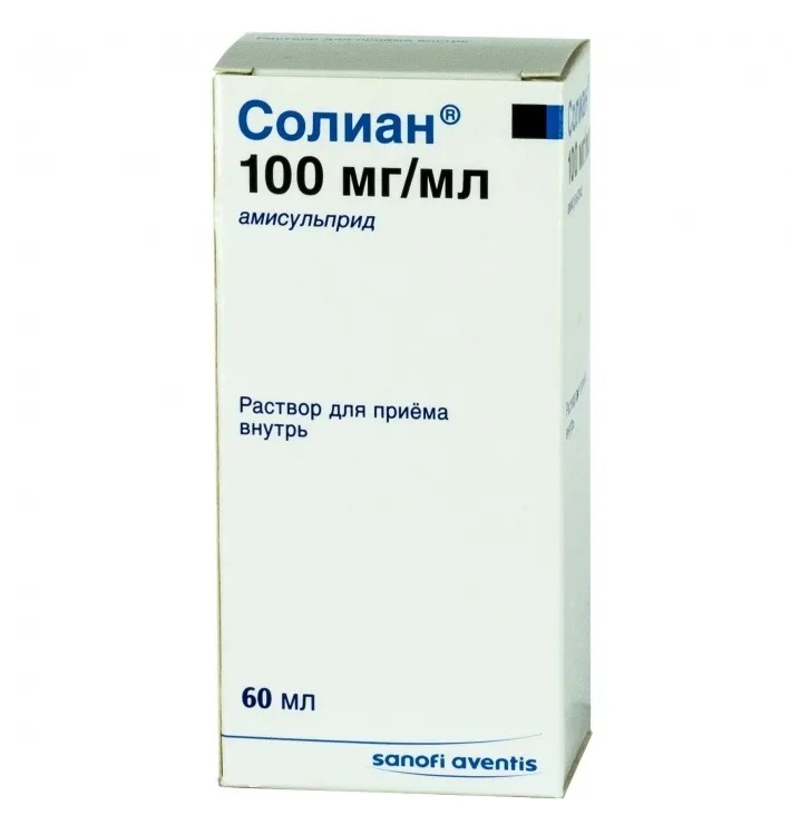 Солиан р-р для приема внутрь 100 мг/мл фл. 60мл