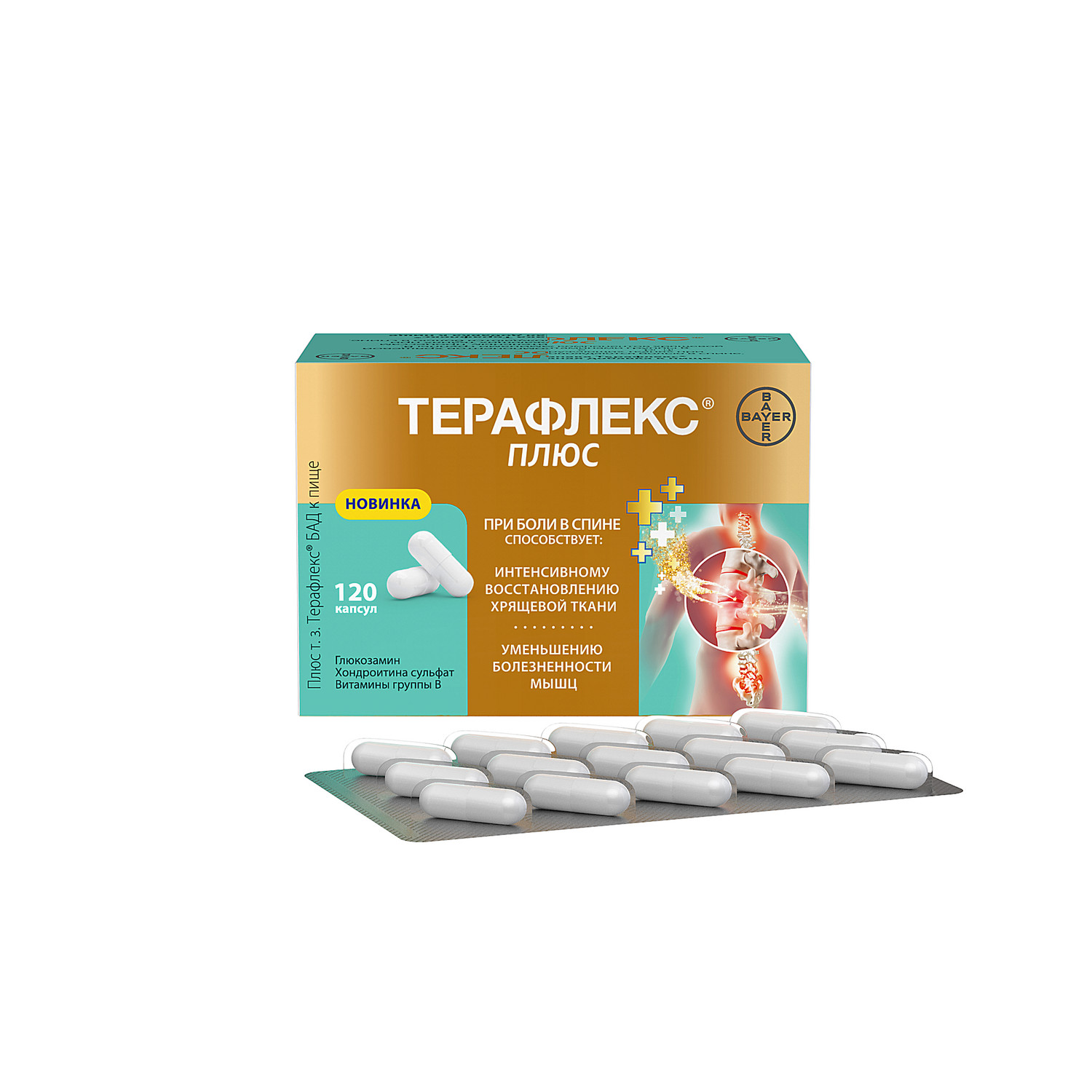 

Терафлекс плюс капс. №120 БАД