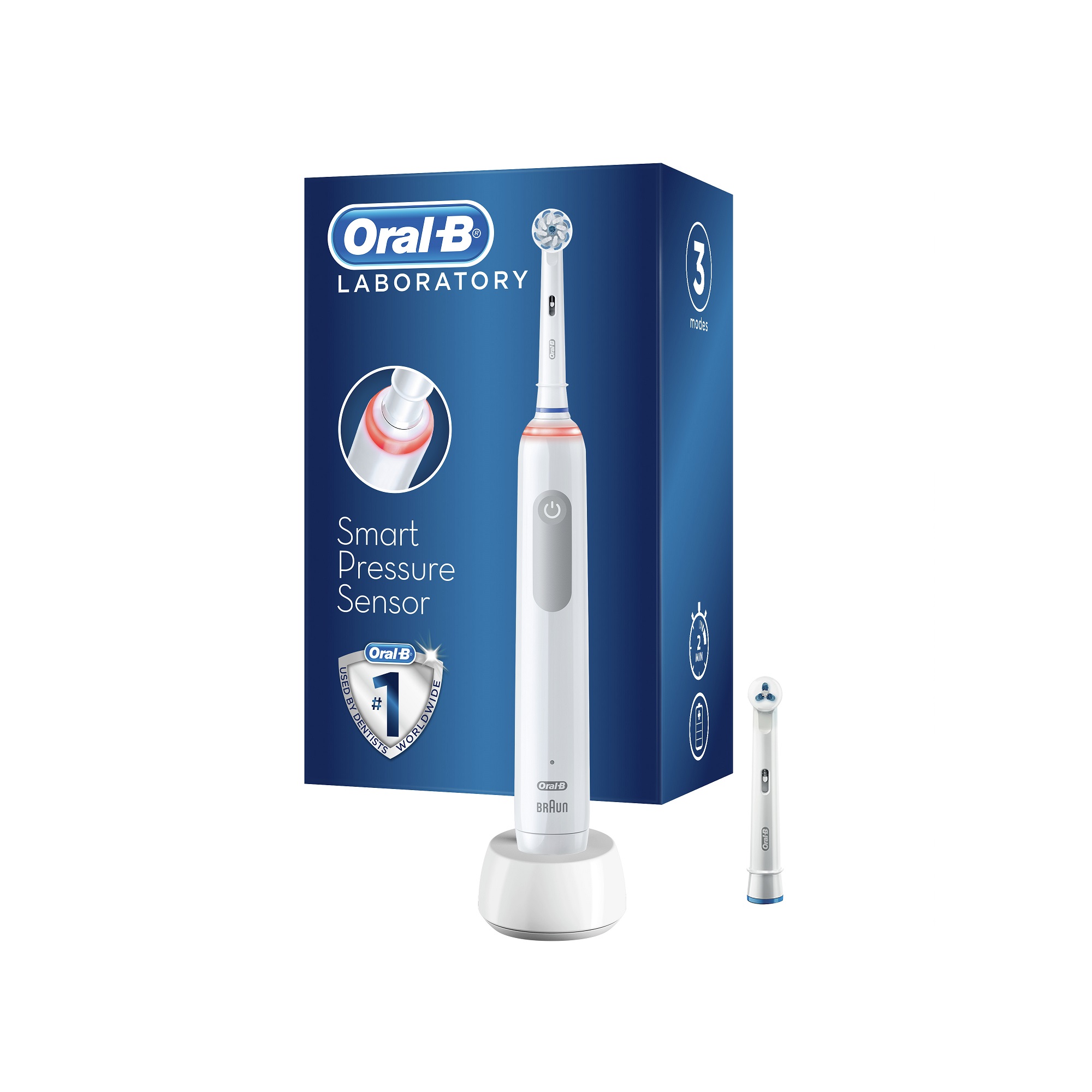 Орал-Б щетка зубная электрическая Профешнл Клин энд Протек 3 тип 3772 с зарядным устройством тип 3757