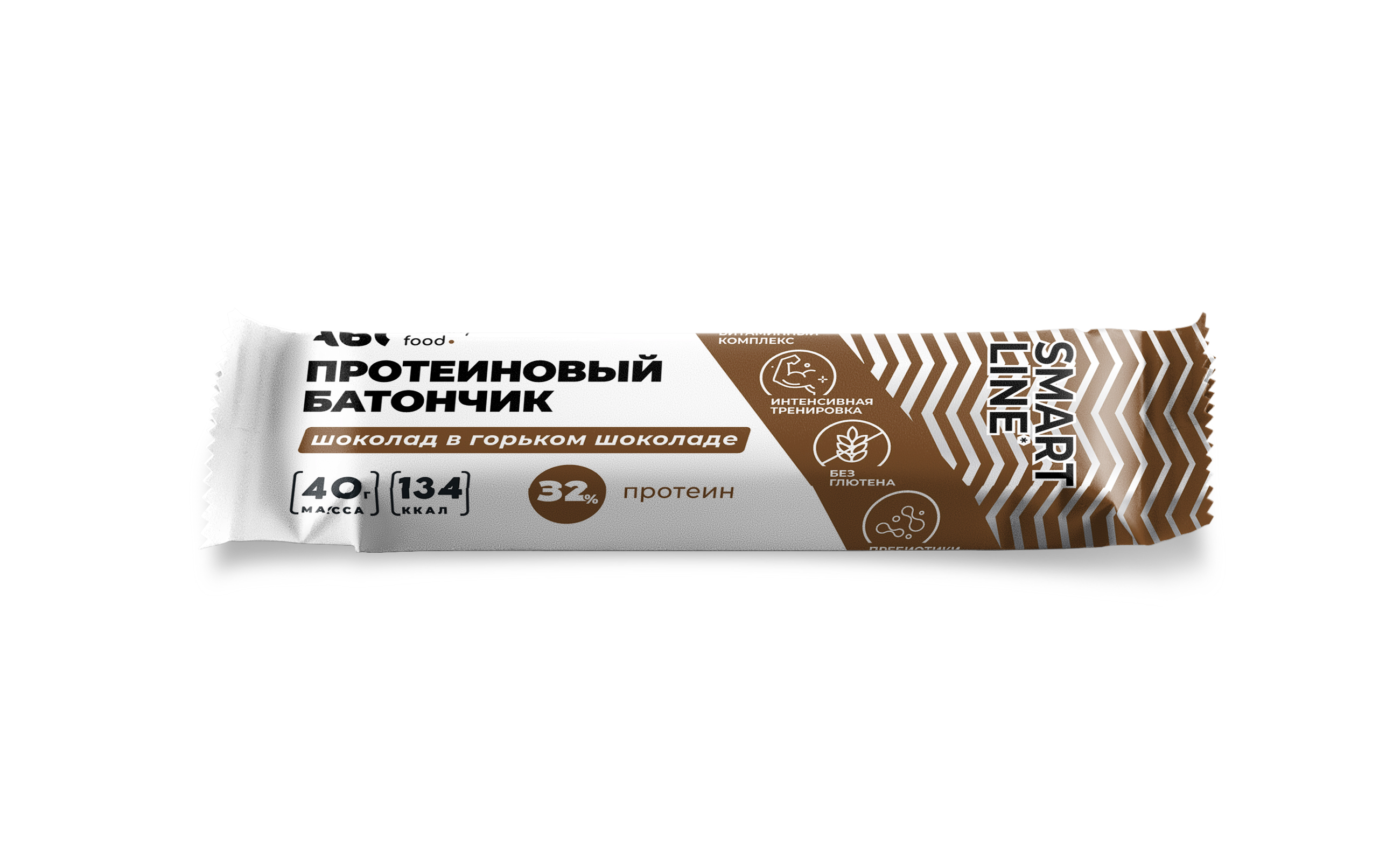 АВС хэлси фуд протеиновый батончик шоколад в горьком шоколаде 32% 40г bodybar батончик протеиновый ореховый микс в горьком шоколаде