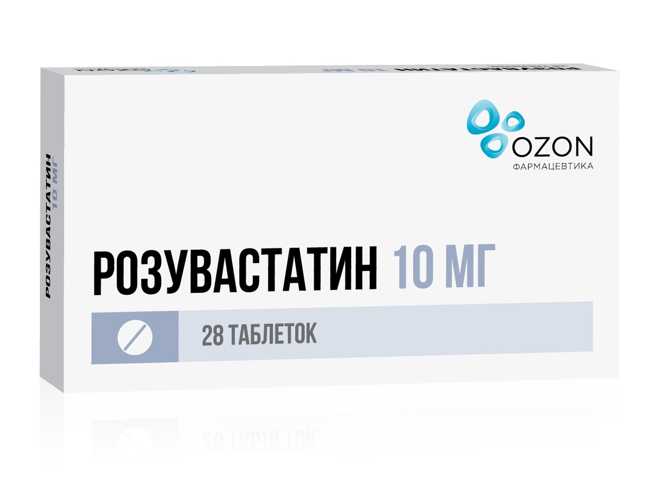 

Розувастатин таб.п/о плен. 10мг №28