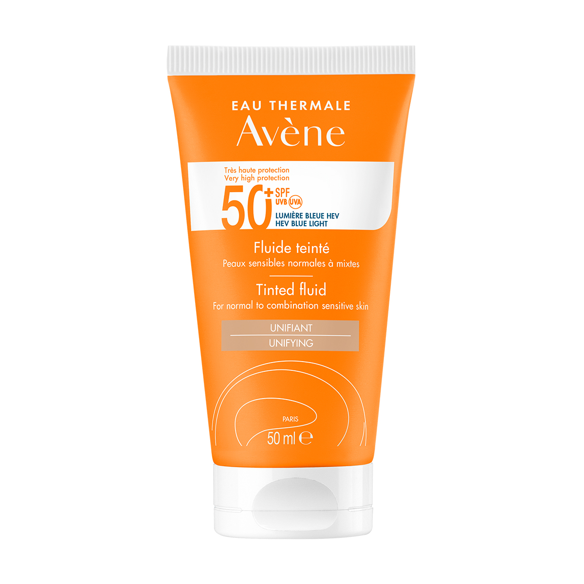 

Авен Солнцезащитный тонирующий флюид SPF50+ 50мл