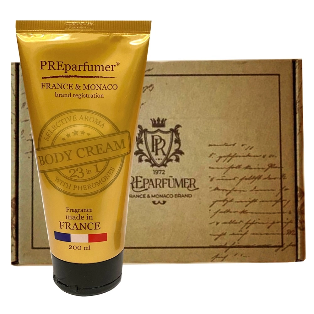 Препарфюмер арома крем для кожи рук тела селективный манго&вуд мультиэффект 23в1 200мл