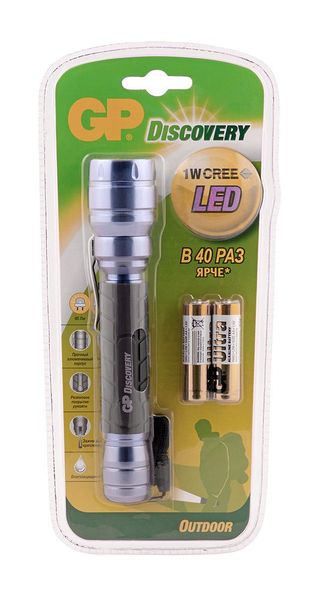 Фонарь GP LOE102 светодиодный, GP Batteries International Limited  - купить