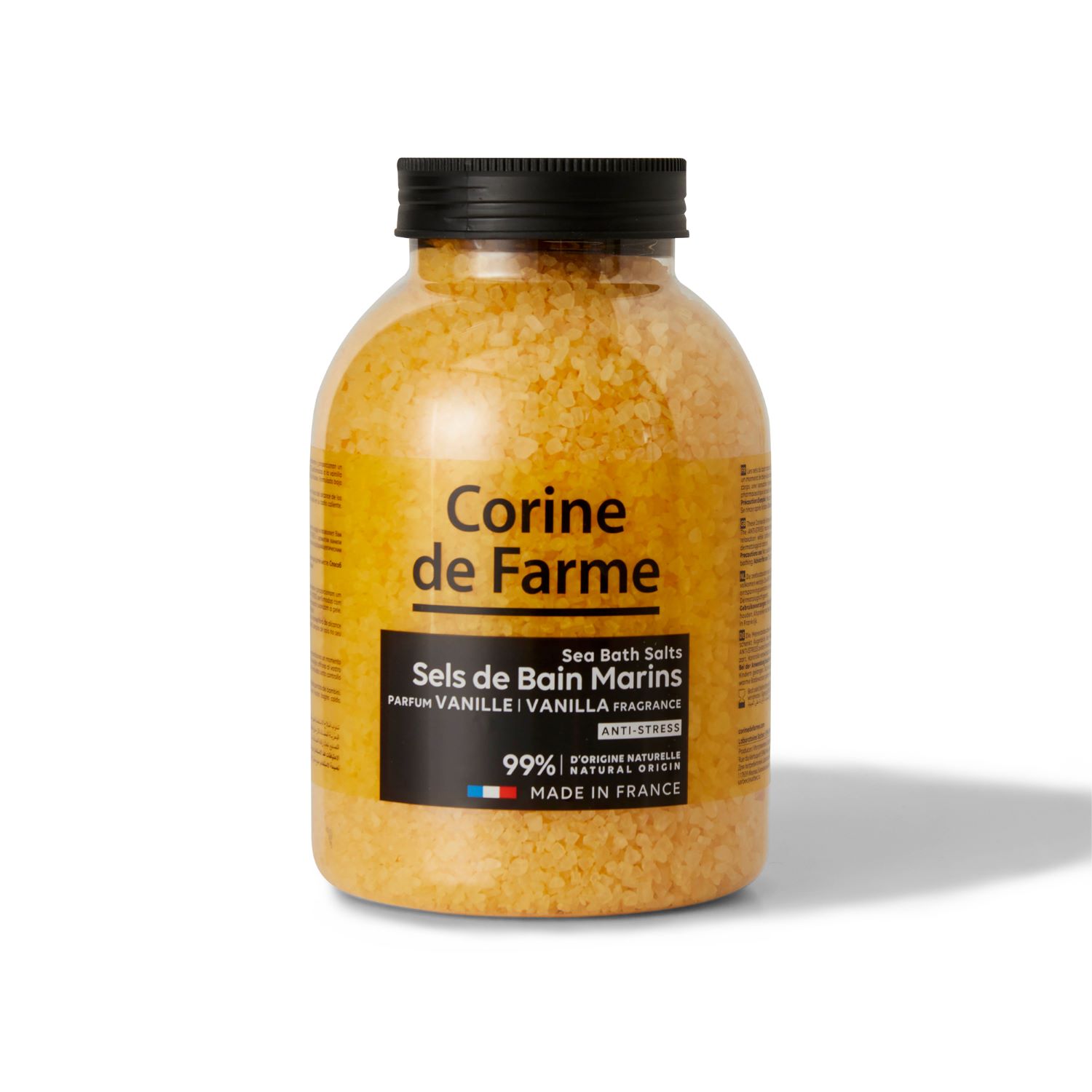 

Корин де Фарм соли для ванн морские Ваниль 1,3кг