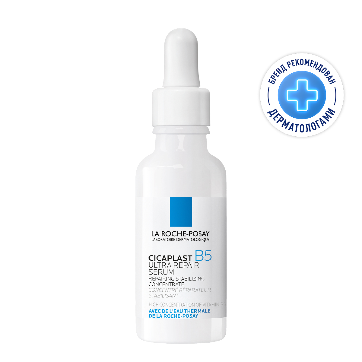 

Ля Рош-Позе Цикапласт B5 Сыворотка восстанавливающая для лица с пантенолом 30мл