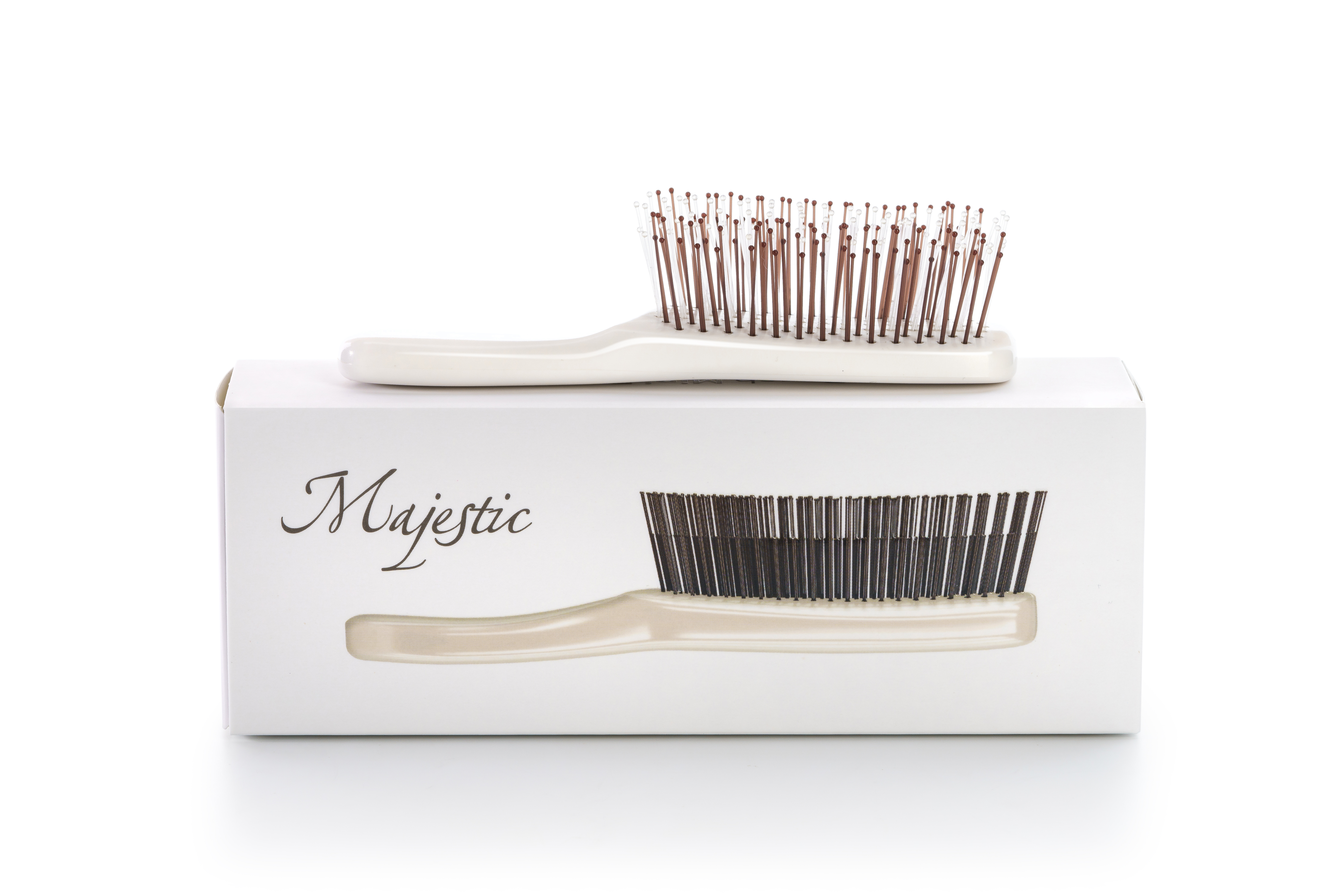 

Мажестик расческа мини Перл Вайт