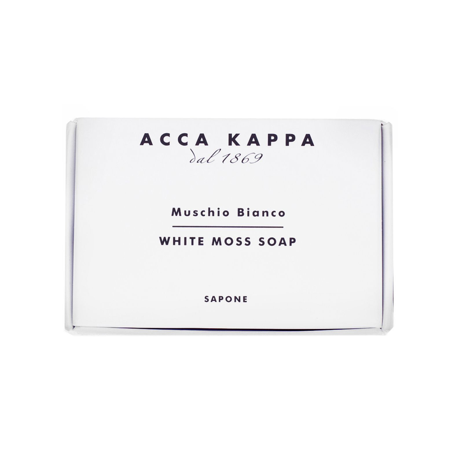 

Acca Kappa Muschio Bianco мыло туалетное 100г