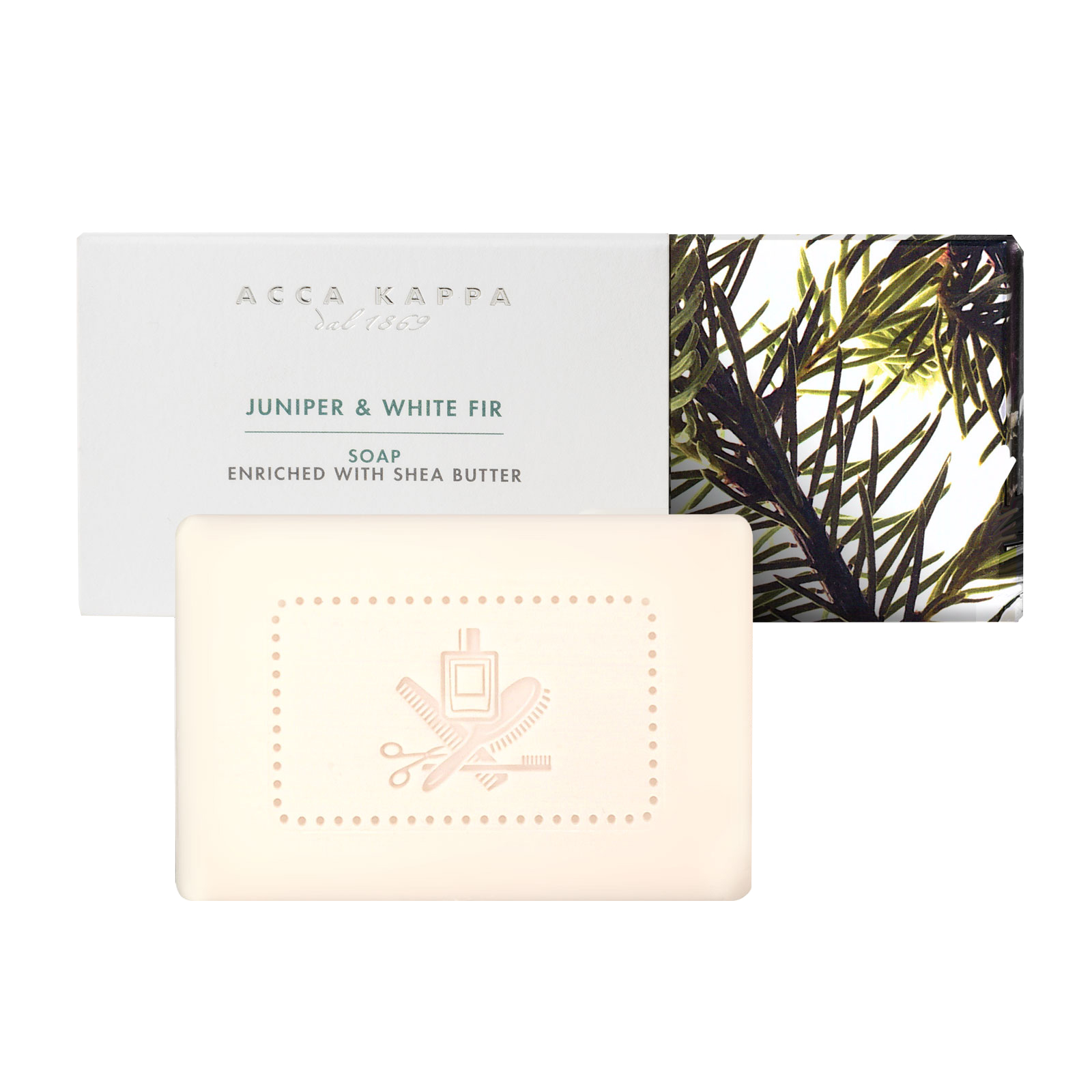 

Acca Kappa JUNIPER & WHITE FIR мыло туалетное твердое 150г