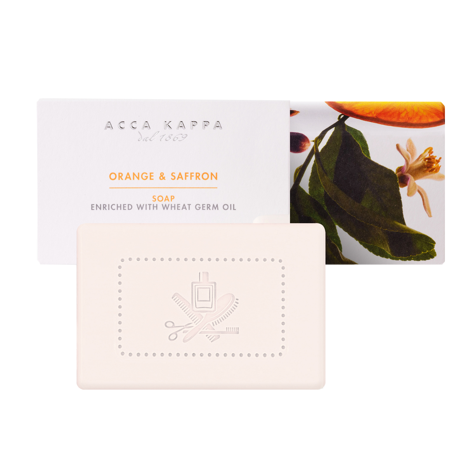 

Acca Kappa ORANGE & SAFFRON мыло туалетное твердое 150г