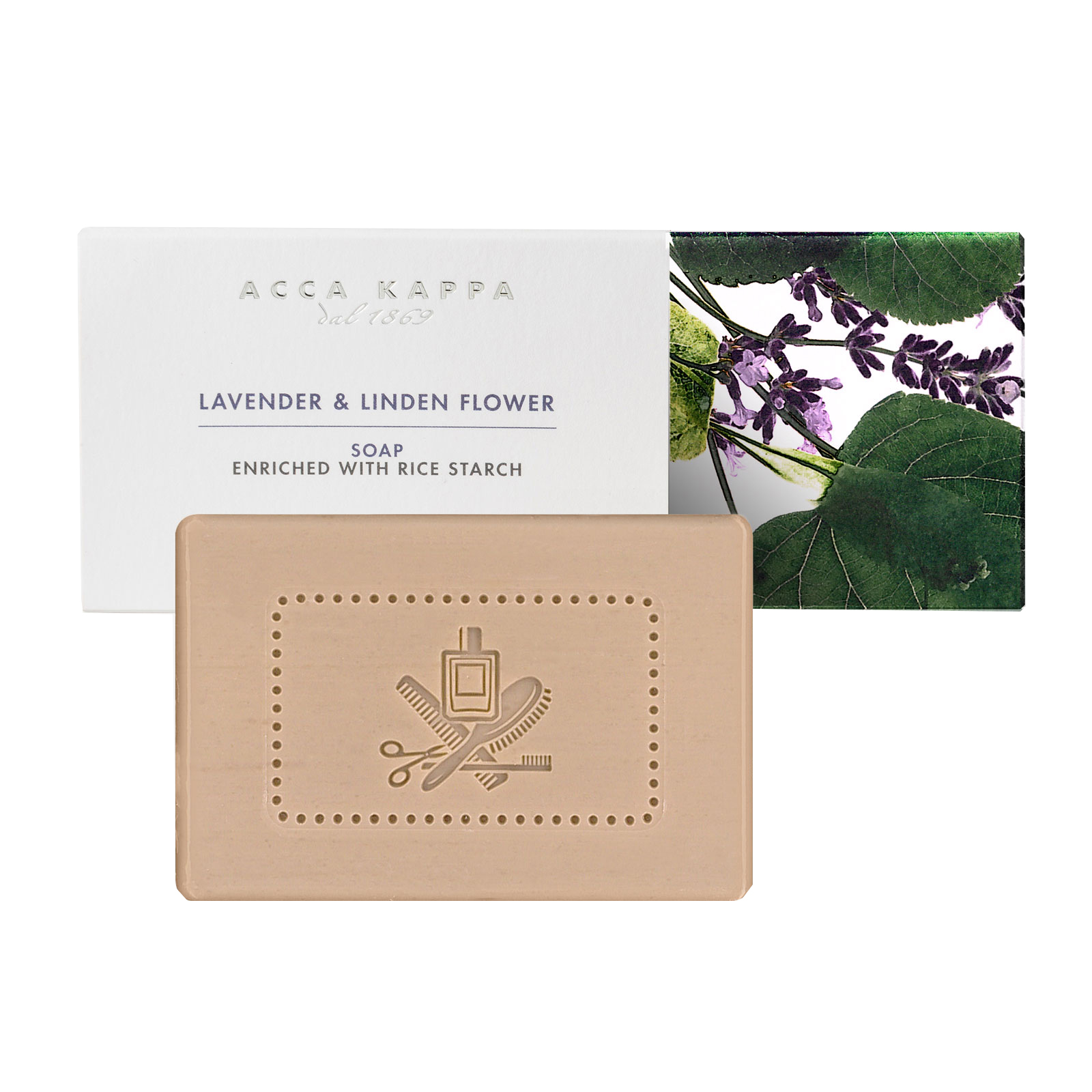 

Acca Kappa LAVENDER & LINDEN FLOWER мыло туалетное твердое 150г