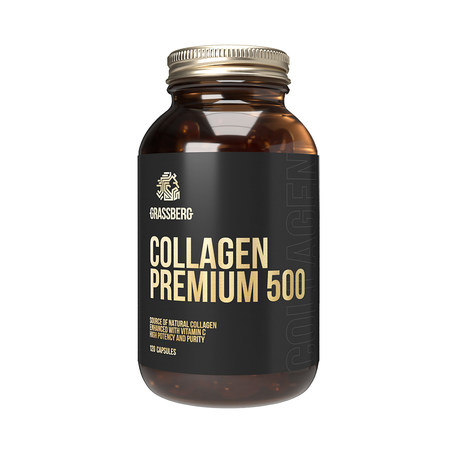 Грассберг Collagen Premium 500 капсулы массой 680мг № 120